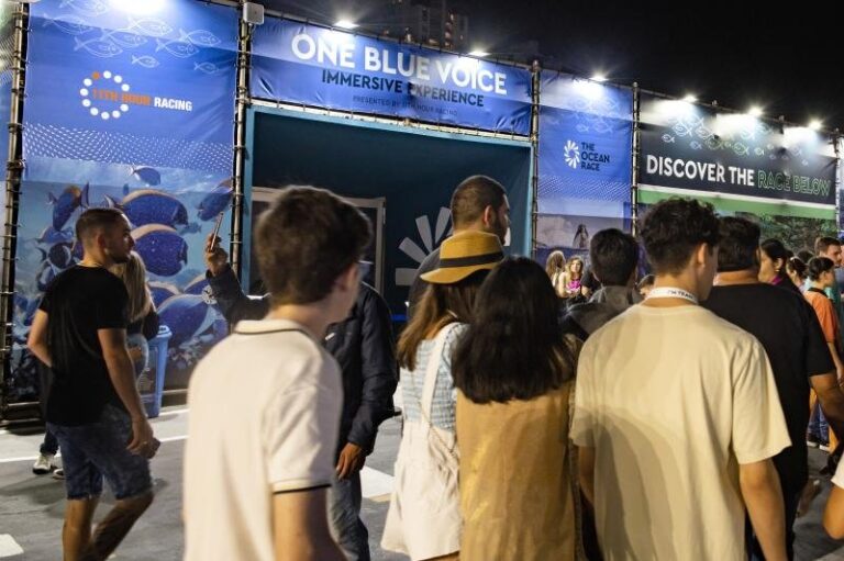 One Blue Voice oferece experiência imersiva sobre sustentabilidade na The Ocean Race Itajaí