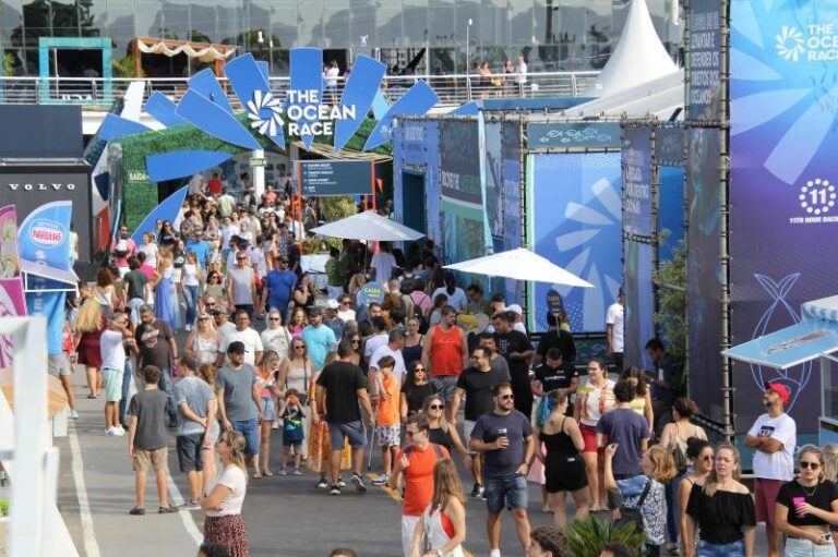 The Ocean Race Itajaí já recebeu mais de 224 mil pessoas