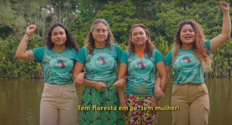 Campanha resgata luta de mulheres na defesa da “Floresta em Pé”