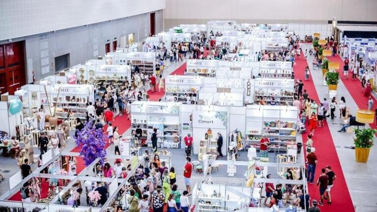Feira Nacional de Artesanato e Cultura reúne 320 expositores, shows e formação no Centro de Eventos