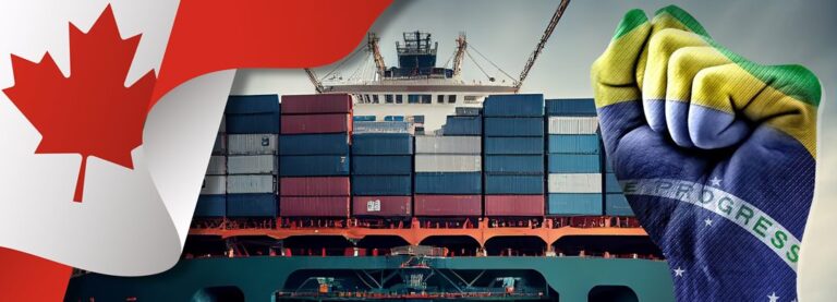 Exportações do Brasil para o Canadá superam US$ 4 bilhões pela primeira 1ª vez