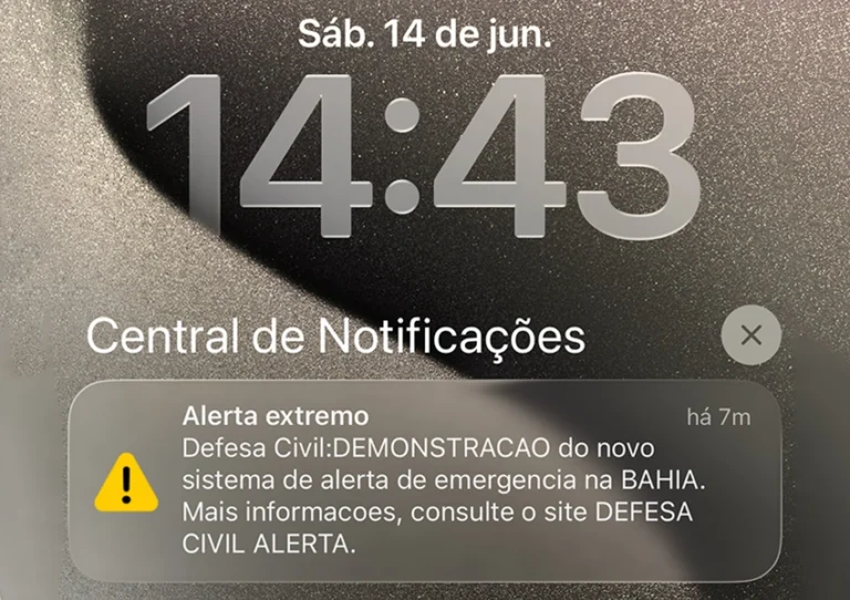 Novo sistema de alerta da Defesa Civil é lançado por Lula