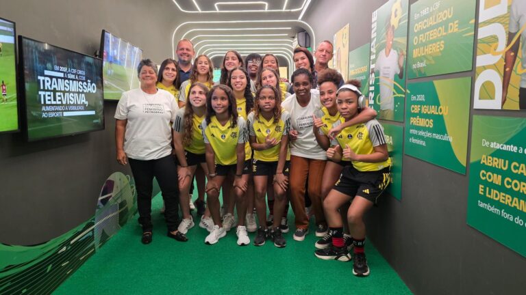 Caravana do Futebol Feminino permanece em Florianópolis até o dia 19 de outubro, com programação gratuita