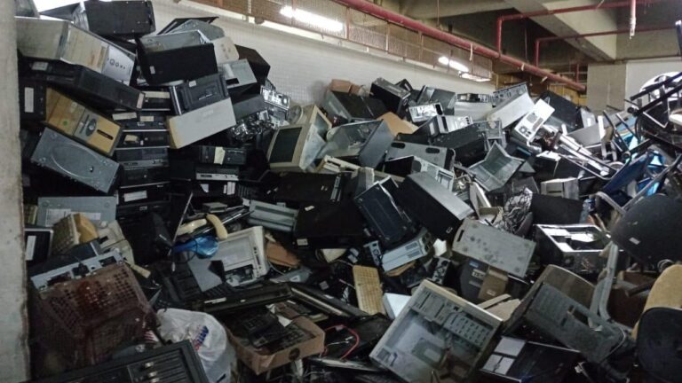 Mutirão nacional coleta 200 toneladas de lixo eletrônico em apenas 7 dias