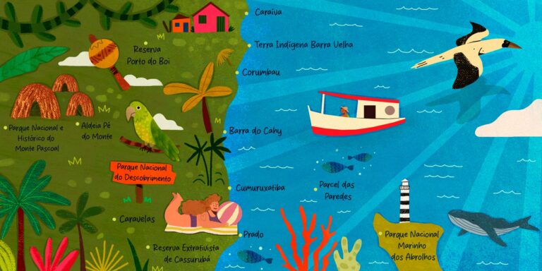 Rota das Marés: Airbnb e WWF-Brasil lançam roteiro imersivo e sustentável no Extremo Sul da Bahia